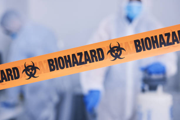 Professional Trauma Scene Cleanup technician working in Lebanon, NJ